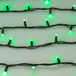 Светодиодная гирлянда ARD-STRING-PRO-10000-BLACK-100LED-MILK-LIVE RGB-DMX (24V, 10W) (IP65)