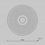 Настенный светильник Maytoni Sparkle MOD343WL-L5BS3K1 (LED, 220V, круглые)