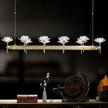 Подвесная люстра Lotos Long 10 ImperiumLoft Lotos-Long01 (177885-26) (220V, на тросе)