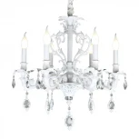 Подвесная люстра Omnilux Senis OML-74713-06 (220V, подвески, на цепи, подсвечник, свеча)