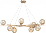 Подвесной светильник Balance 1119/8S E14*40W Gold (220V, на проводе, шарики)
