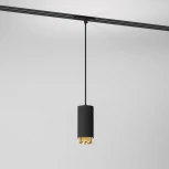 Трековый светильник однофазный Elektrostandard 85021/01 Nubis GU10 черный/золото (220V, круглые)