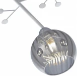 Потолочная люстра на штанге Arte Milano AMALFI 326508/5 WH+CR (220V, шар)