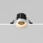 Встраиваемый светильник Maytoni Round DL058-7W2.7K-W (LED, 220V, круглые)