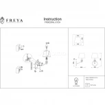 Бра Freya Clarissa FR5020WL-01CH