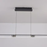 Подвесной светильник iLedex Vision 9309D-1200-2 WH+BK (220V, на проводе)