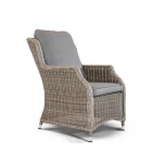 Плетеный стул из искусственного ротанга, цвет серо-соломенный 4SIS Неаполь GFS7027C