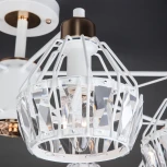 Потолочная люстра Eurosvet Lord 70075/8 белый (220V)