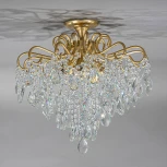 Люстра потолочная Ophelia 643/6P E27*60W Matt Gold