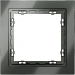 Рамка на 1 пост (титан, стекло) Voltum S70 VLS110106