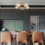 Подвесная люстра Arte Milano Amalfi-7556 337556/5 FGD (220V, на цепи)