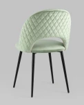 Стул велюр с ромбами фисташковый Stool Group УТ000025811