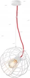Подвесной светильник Lussole Lgo Nampa LSP-9932 (220V, на тросе, шар, клетка, IP21)