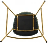 Стул Turin серый с золотыми ножками Bradex Home FR 0910