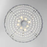 Подвесная люстра Eurosvet Ariana 10113/8 хром/прозрачный хрусталь Strotskis