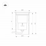 Встраиваемый светильник уличный ART-GROUND-ZOOM-R80-8W Day4000 (SL, 15-50 deg, 24V) (Arlight, IP67 Металл) 051697 (LED)