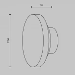 Настенный светильник Maytoni Glamping MOD437WL-L5BG3K (LED, 220V, круглые)