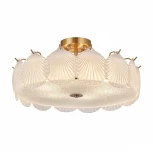 Потолочная люстра на штанге Arte Milano Rim 316009/D500 BS (220V, круглые, ракушка)