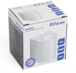 Архитектурная подсветка Feron Корфу 48473 DH052, 6W, 400Lm, 3000K, белый Бостон (LED, 220V, IP54)