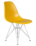 Стул обеденный DSR (ножки хром, цвет горчичный (Y-03))