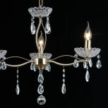 Подвесная люстра ILLUMICO IL0265-3PSQ-24 AB CASTOR (220V, на цепи, подсвечник, свеча)