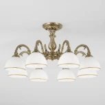 Потолочная люстра на штанге Eurosvet Caldera 60106/8 античная бронза (220V)
