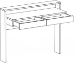 Туалетный столик Intra ОГОГО 564231