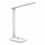 Офисная настольная лампа с беспроводным ЗУ Feron 41452 (LED, 220V, диммер, сенсорный выключатель)
