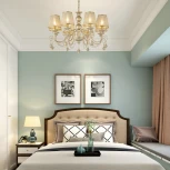 Подвесная люстра Arte Milano AM347620 347620/8 FGD (220V, подвески, на цепи)