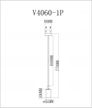 Спот Moderli Section V4060-1P