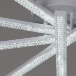 Потолочная люстра светодиодная на штанге с пультом Reluce 07138-0.3-05 (регулировка яркости, 220V)