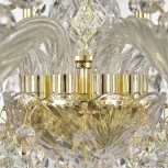 Подвесная люстра Bohemia 107 107/10/200 G (220V, подвески, на цепи, подсвечник, свеча)