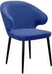 Стул DikLine 355 микровелюр Z20 синий, ножки черные
