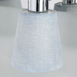 Спот Eurosvet Culver 20080/3 хром/голубой