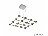 Подвесная люстра светодиодная Vibe FS-028-D16 CR iLedex