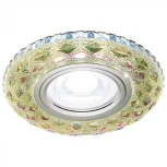 Встраиваемый точечный светильник Ambrella Декоративные Кристалл Лайт S288 PR (220V)