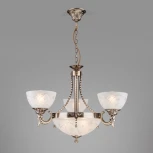 Подвесная люстра Eurosvet 60006 60006/6 античная бронза