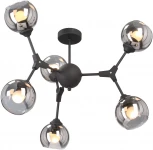 Потолочная люстра на штанге V4994-1/6PL Vitaluce (220V, шар)