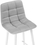 Полубарный стул Notta Чилли К светло-серый / белый 537075