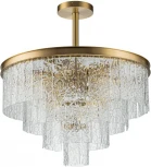 Потолочная люстра каскадная на штанге Belfast Harland 6308-6 BR CL (220V)