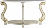 Стол журнальный Овация (М) слоновая кость/золото от фабрики Mebelik