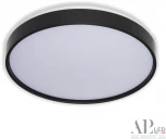 Потолочный светильник круглый светодиодный APL LED Toscana 3315.XM302-1-328/18W/3K Black (220V, круглые)
