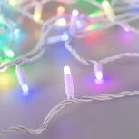 Светодиодная гирлянда ARD-STRING-CLASSIC-10000-WHITE-100LED-MILK-LIVE RGB-DMX (24V, 10W) (IP65)