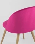 Стул Stool Group Лион велюр розовый УТ000003655