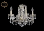 Подвесная люстра Art Classic 11.23 11.23.4.141.Gd.Dr (220V, хрусталь, на цепи, подсвечник, свеча)