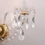 Бра Favourite Simone 1736-2W (220V, хрусталь, подвески, подсвечник, свеча)