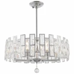 Потолочная люстра на штанге Arte Milano Sorrento-4209 374209/8/350/560 CR (220V, круглые)