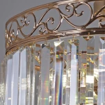 Потолочная люстра на штанге хрустальная Reluce 90183-0.3-08 FGD