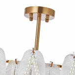 Потолочная люстра на штанге Arte Milano Rim 315008/D800 BS (220V, перо)