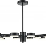 Потолочная люстра на штанге Lumion Torina 8117/12 черный, металл LED GX53 12*7W 220V